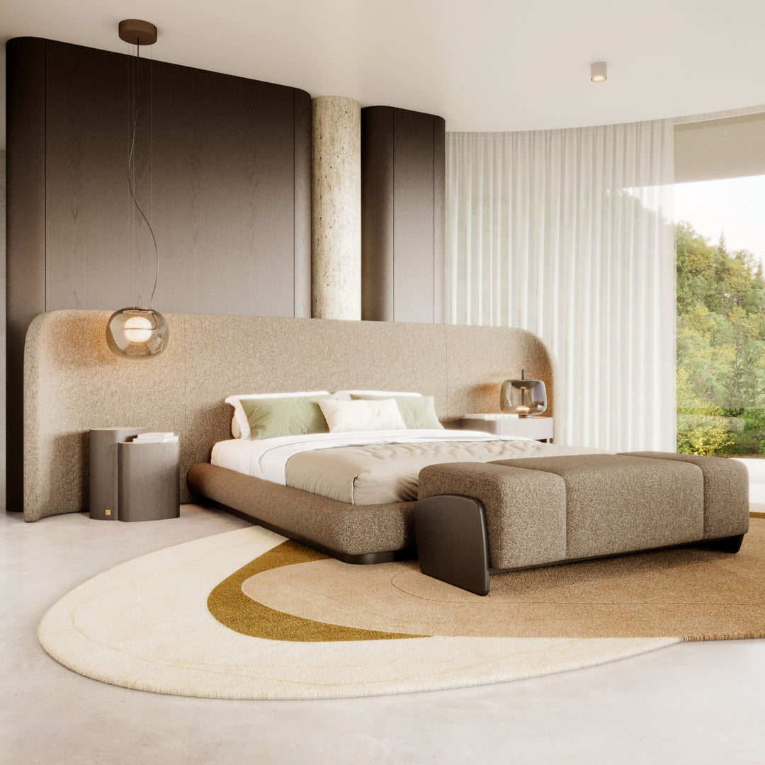 Stylish Club Stone Bett Ambienteansicht 3