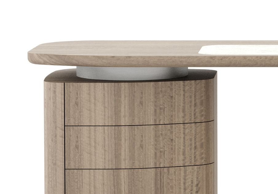 Stylish Club Stone Schreibtisch Detailansicht