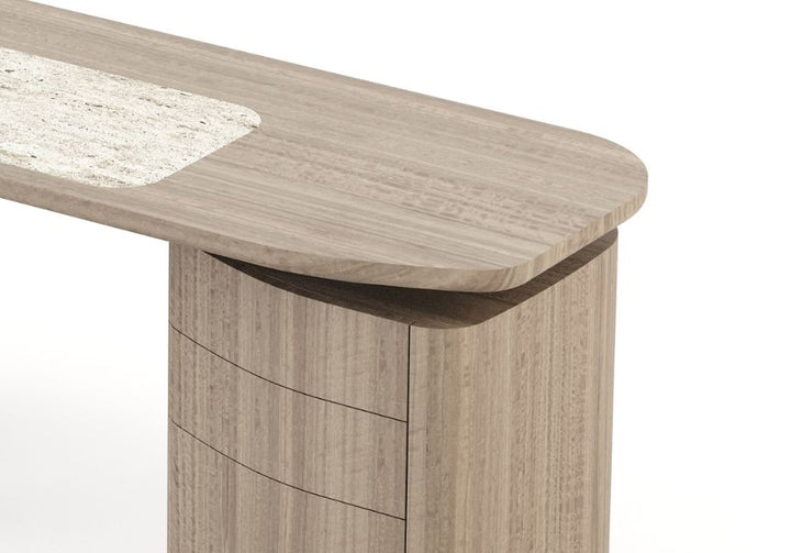 Stylish Club Stone Schreibtisch Detailansicht