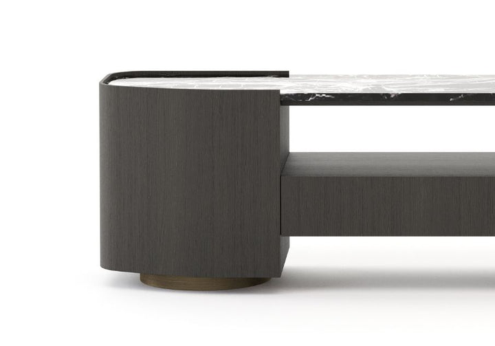 Stylish Club Stone Konsole niedrig Detailansicht