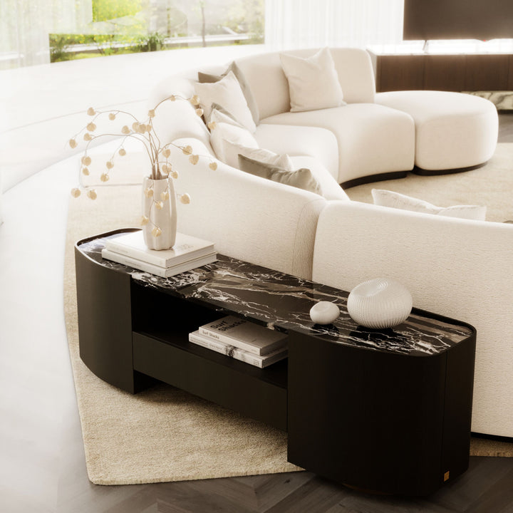 Stylish Club Stone Sofa Ambienteansicht 6