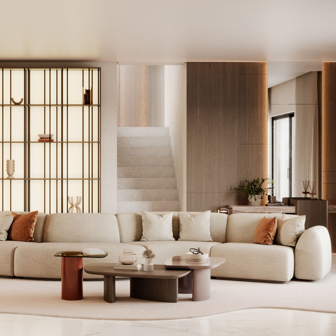 Stylish Club Stone Sofa Ambienteansicht 9
