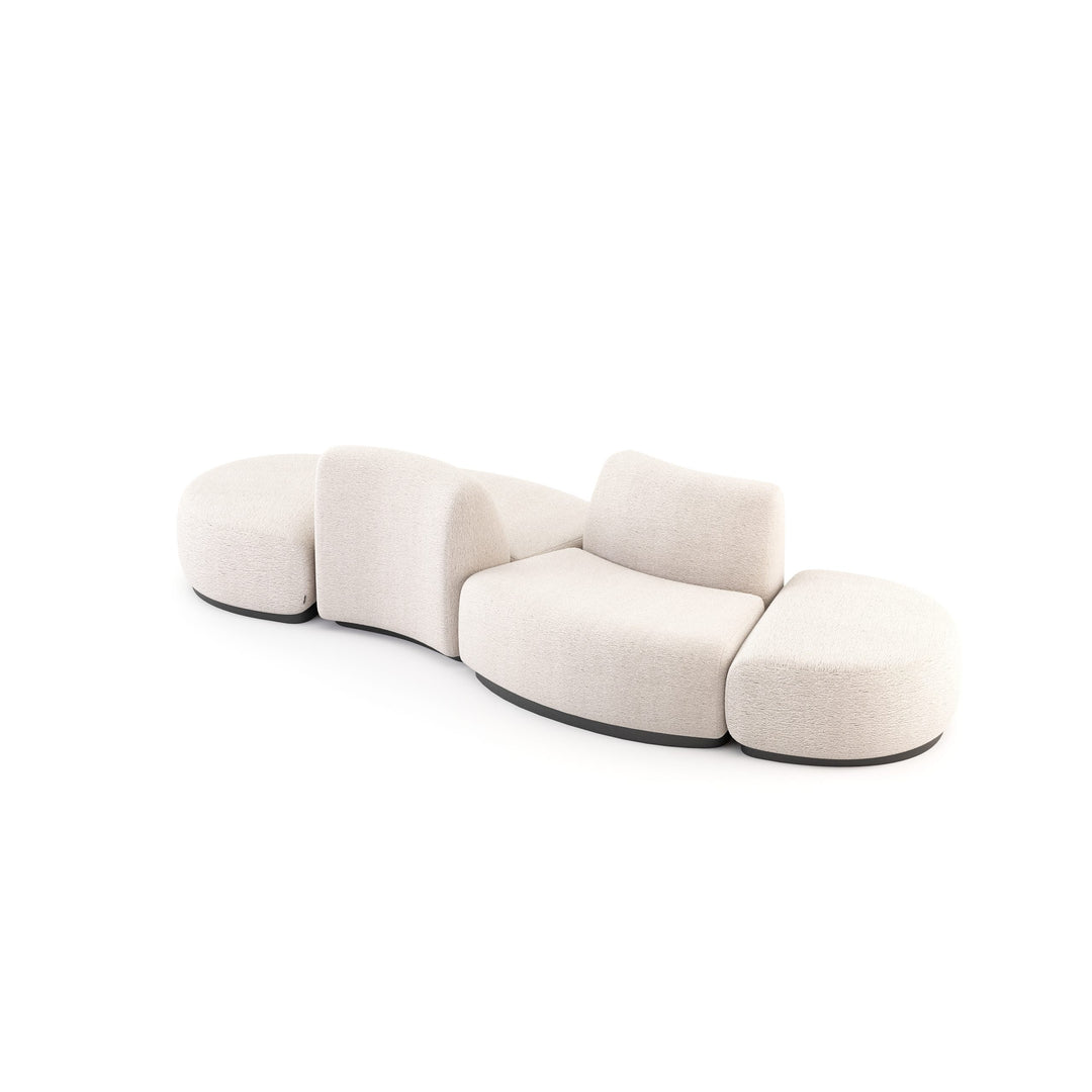 Stylish Club Stone Sofa Ambienteansicht 11