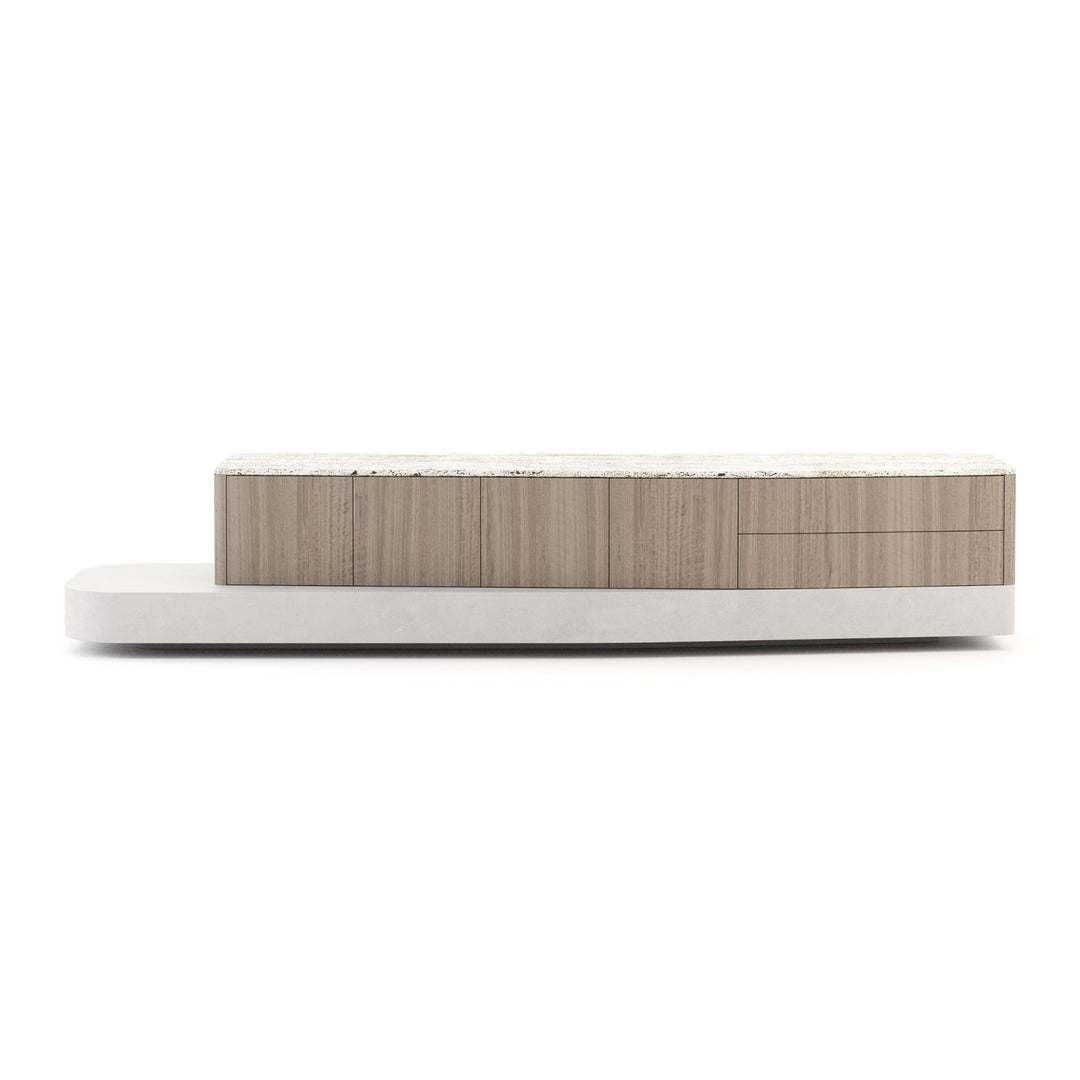 Stylish Club Stone TV-Sideboard Ansicht 2