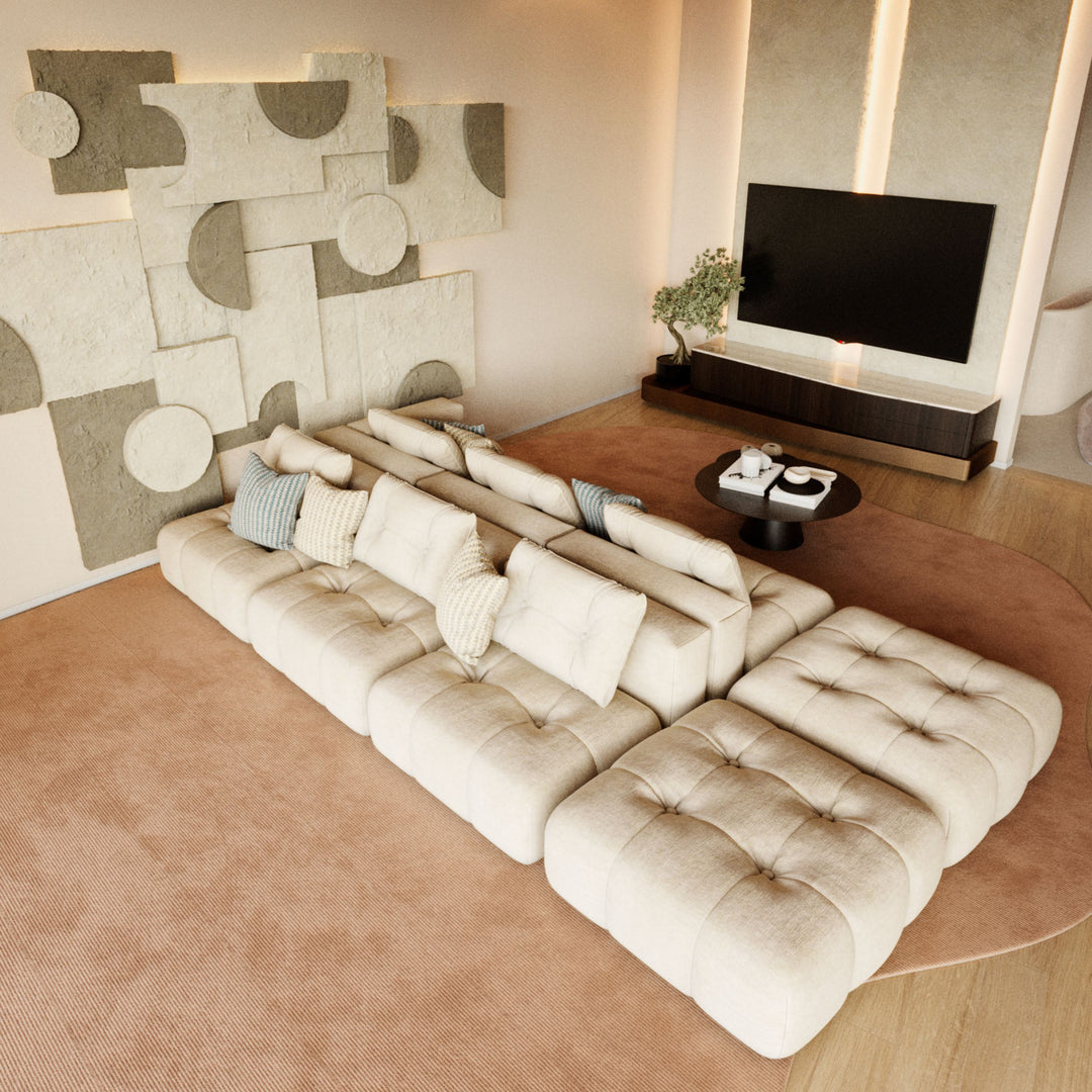 Stylish Club Stone TV-Sideboard Ambienteansicht 6