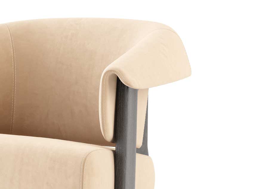 Stylish Club Toro Sessel Detailansicht