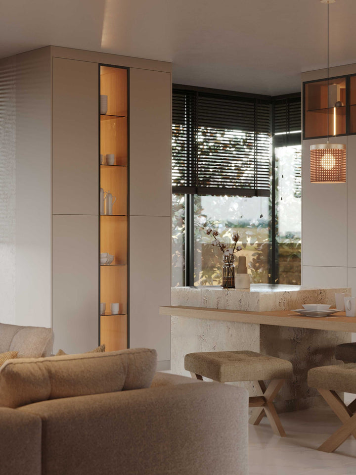 Stylish Club Bridge Hocker Ambienteansicht 5