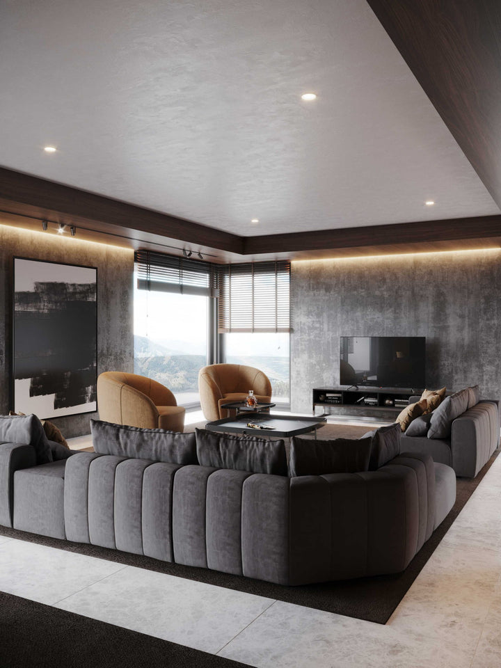Stylish Club Club Sessel Ambienteansicht 10
