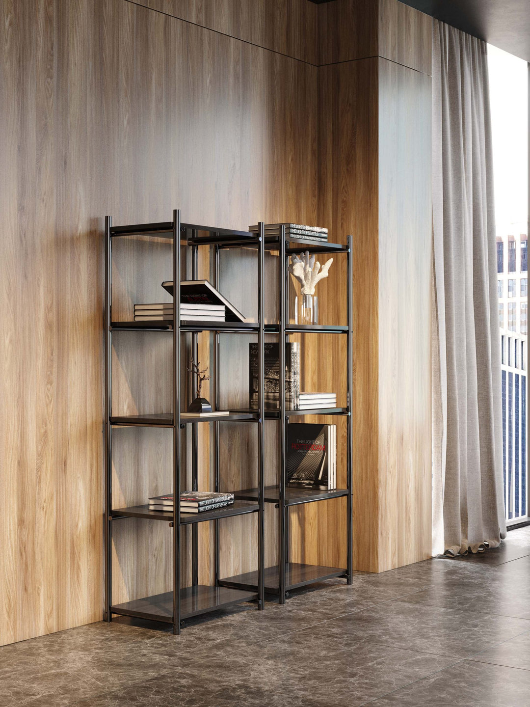 Stylish Club Her Bücherregal Ambienteansicht 3