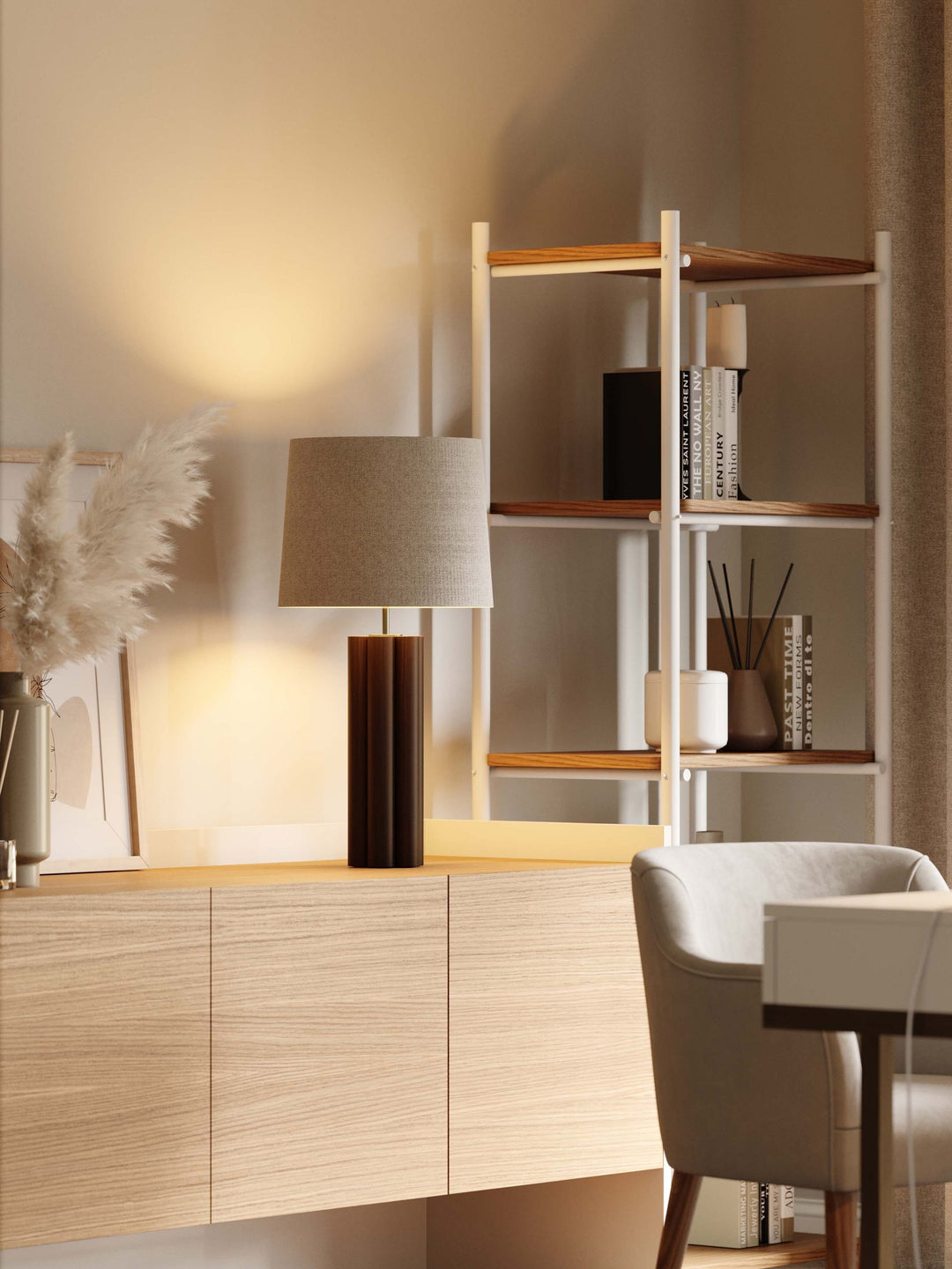 Stylish Club Her Bücherregal Ambienteansicht 8