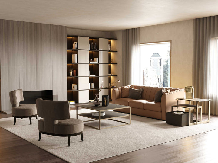 Stylish Club Manhattan Bücherregal Ambienteansicht 5