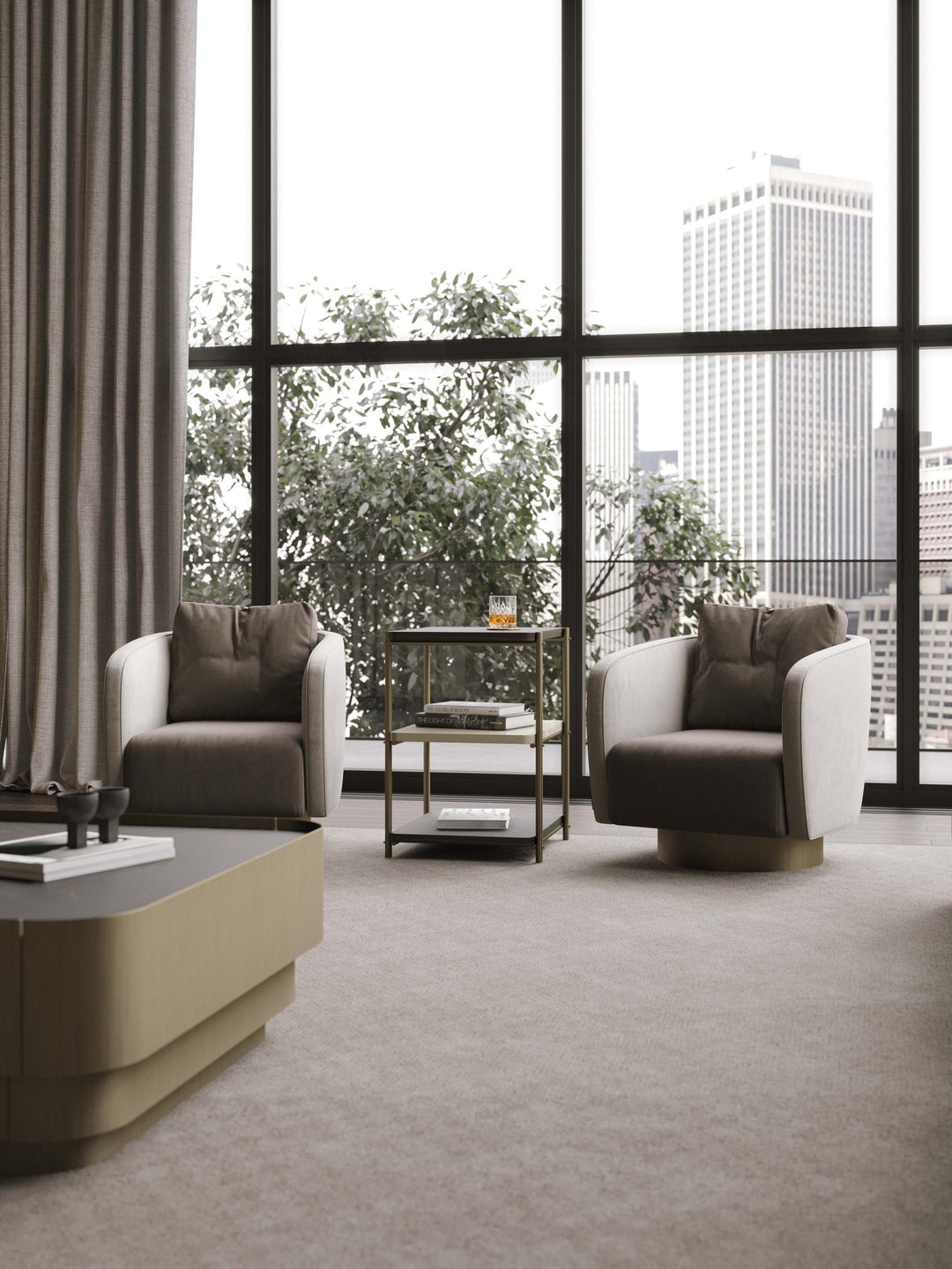 Stylish Club Her Beistelltisch Ambienteansicht 3