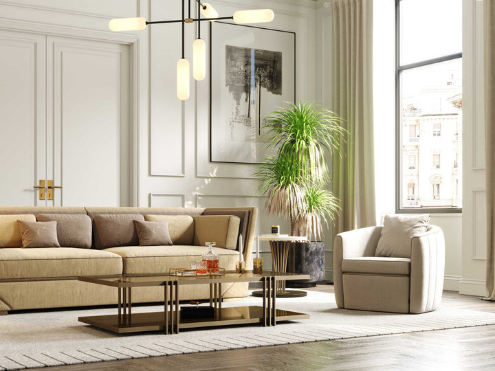 Stylish Club Cocktail Sofa Ambienteansicht 9