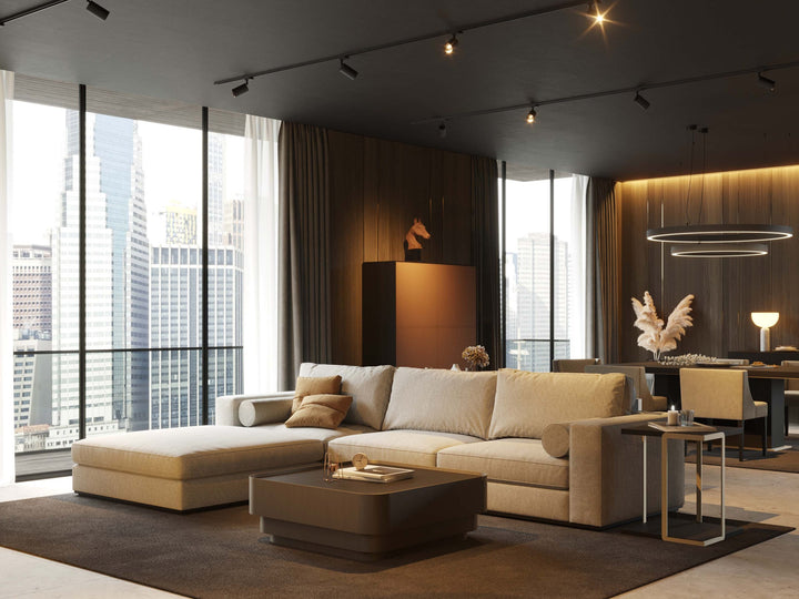 Stylish Club Fortune Sofa Ambienteansicht 4