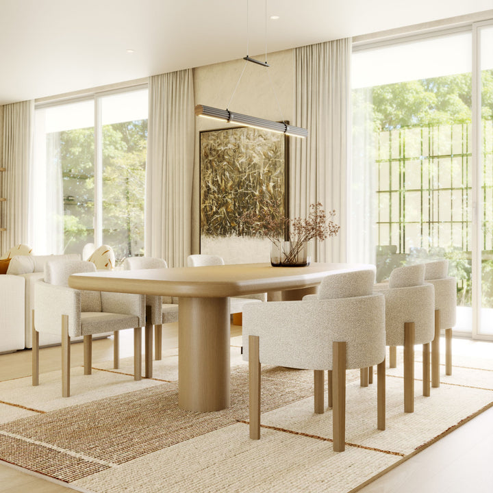 Stylish Club Natur Esstisch Ambienteansicht 7