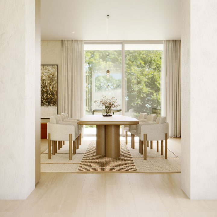 Stylish Club Natur Esstisch Ambienteansicht 10