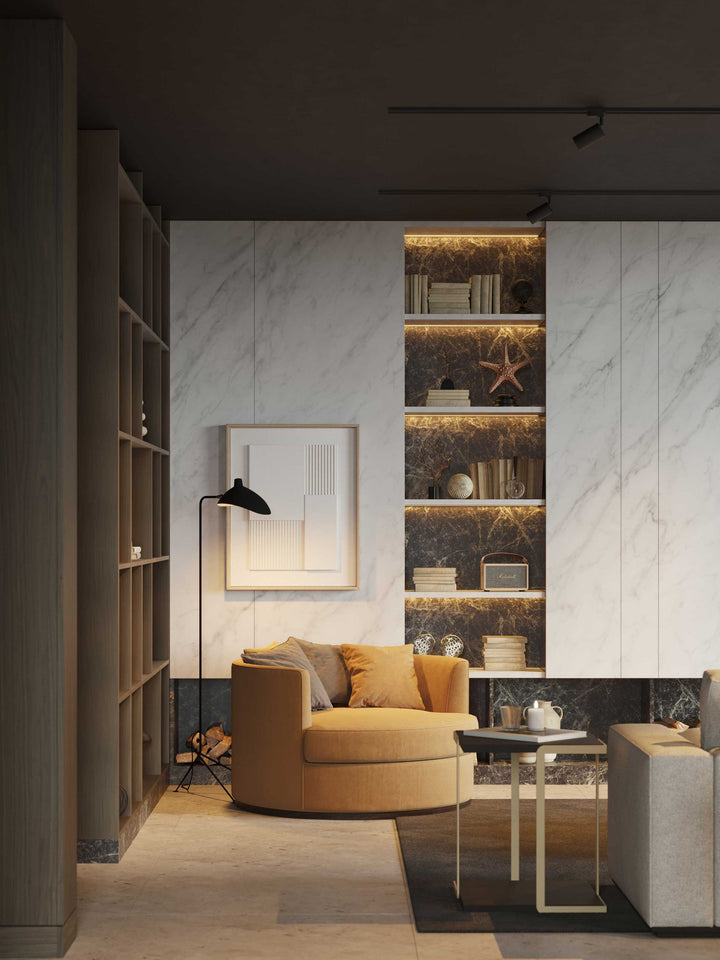 Stylish Club Bridge Beistelltisch Ambienteansicht 9