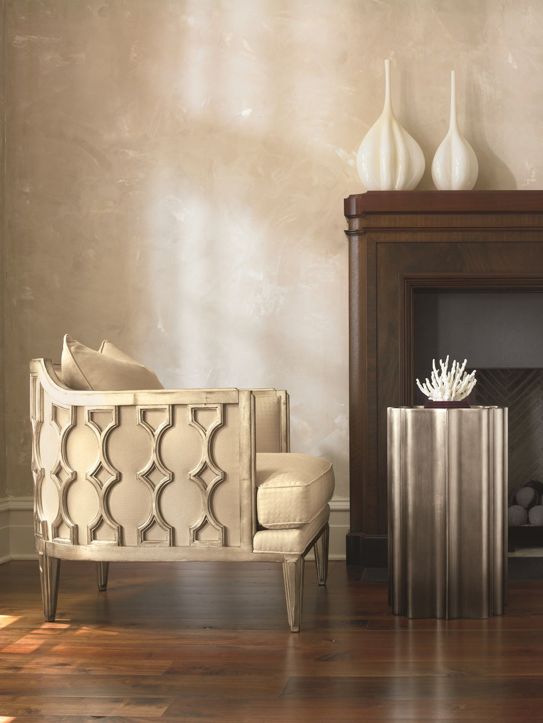 Caracole Gold Is Up Beistelltisch   TRA-ACCTAB-004 von Instylior