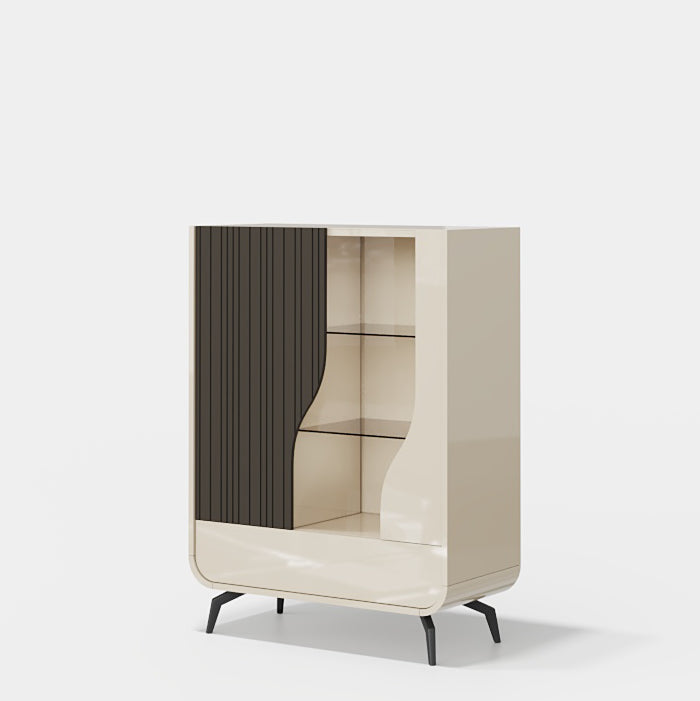 Evanyrouse Linard Vitrine mit Füßen – Lifestyleansicht 1